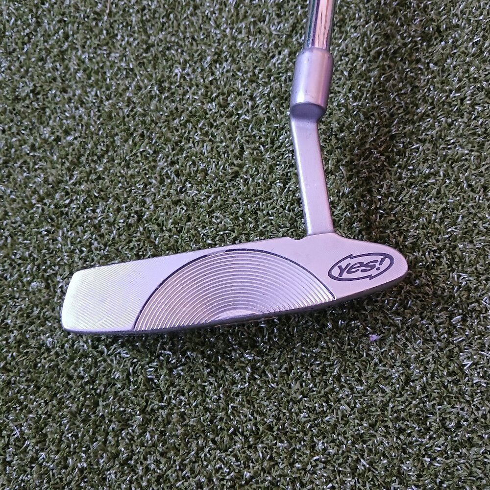 YES! C GROOVE ANN PUTTER, Right Hand, 36", NEW YES! GRIP, EUC